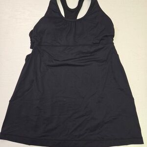 lululemon athletica Black Racerback Tank Dress